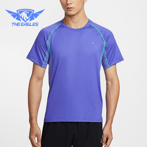 Nike/耐克正品Dri-FIT男士训练修身圆领经典短袖T恤IO1453-510