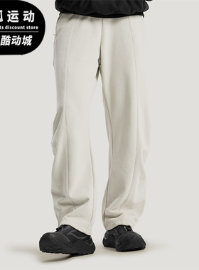 Adidas/阿迪达斯正品春季男士日常毛圈布时尚针织休闲长裤KU5301