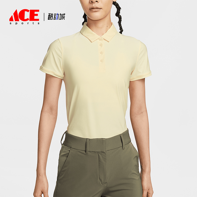 Nike/耐克正品Dri-FIT女士高尔夫运动经典短袖POLO衫FQ1575-744