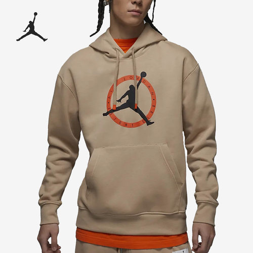 Nike/耐克官方正品Air Jordan男子加绒保暖连帽卫衣FB7051-277