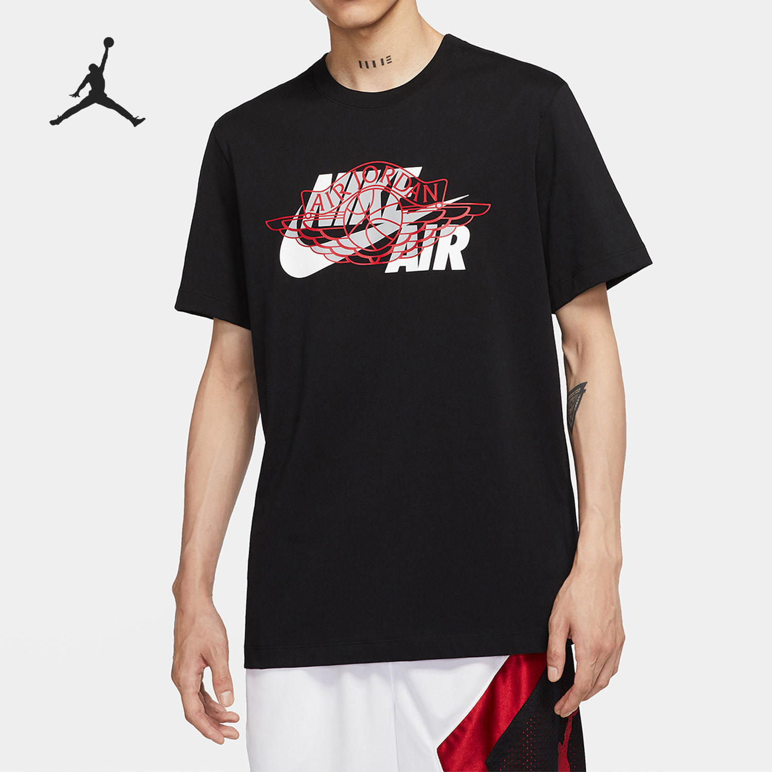 Nike/耐克正品JORDAN男士复古印花圆领运动短袖DN1445-010,运动服/休闲服装,运动T恤,淘宝优惠券,粉丝福利购,淘宝优惠卷