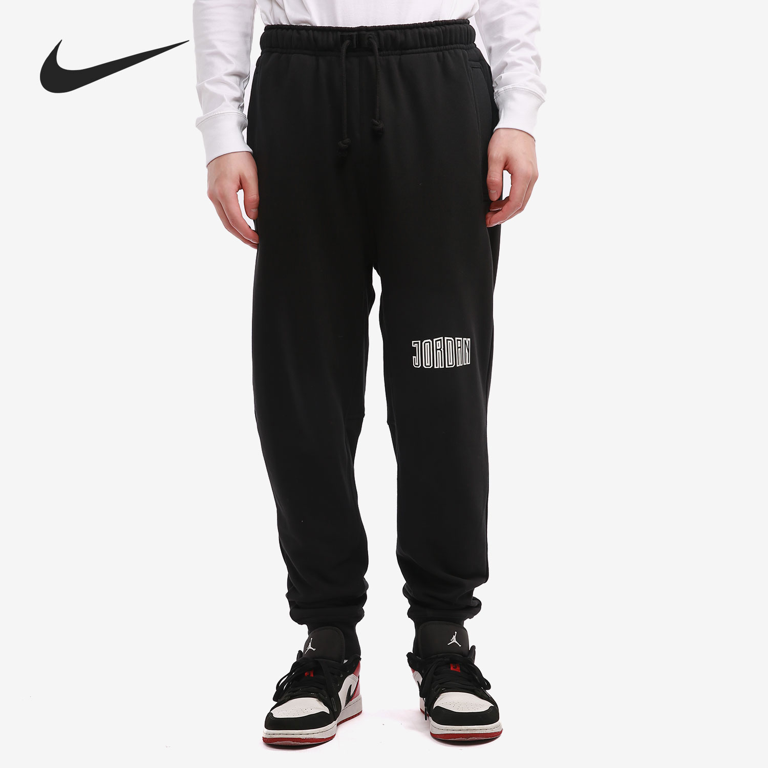 Nike/耐克正品 AIR JORDAN 男子收口运动休闲卫裤长裤DM3232-010