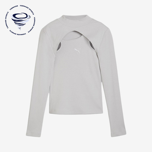 Puma/彪马正品女灰色镂设计贴身修身保暖经典休闲运动鞋630921-09