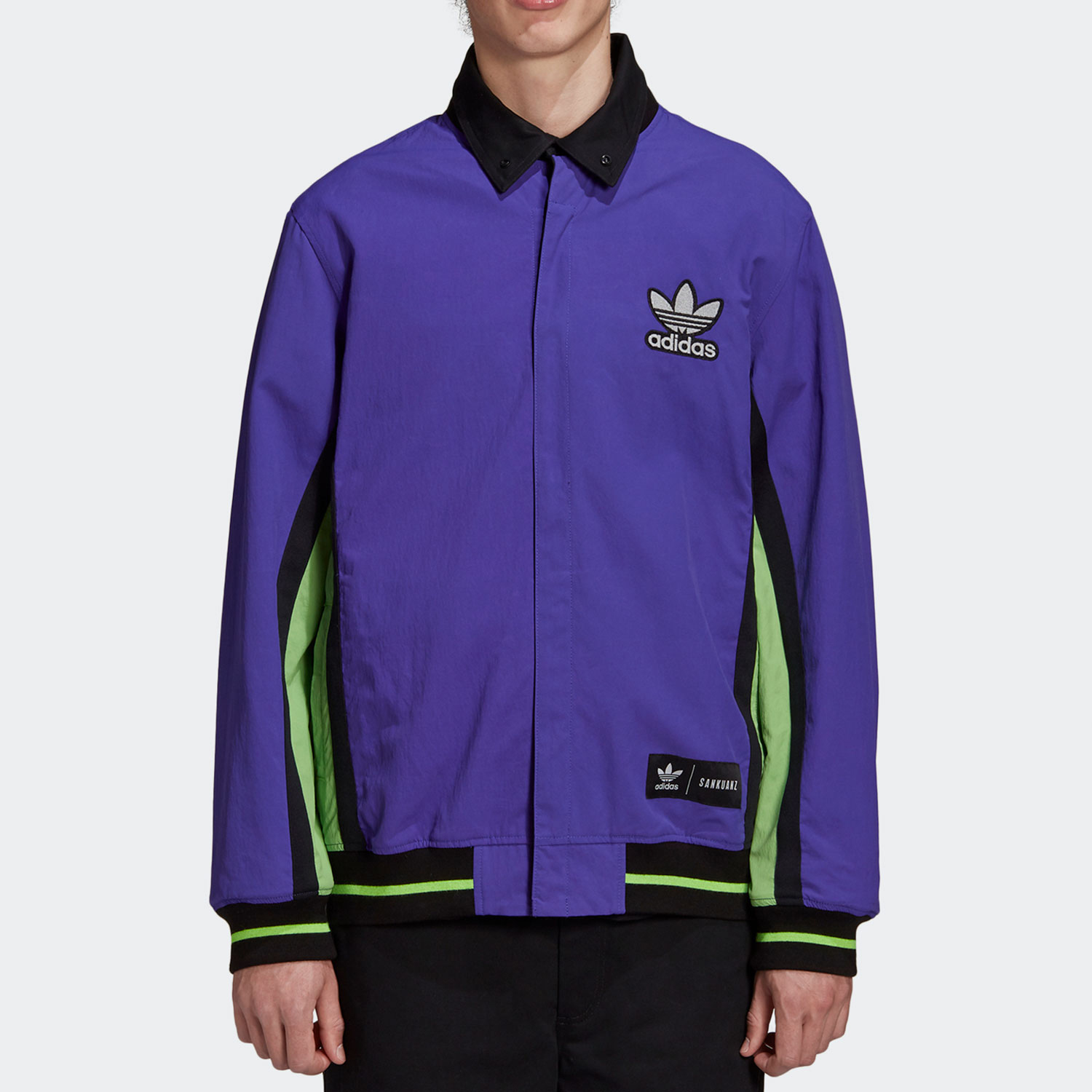 Adidas/阿迪达斯正品三叶草SANKUANZ上官喆联名男子夹克 FT6039