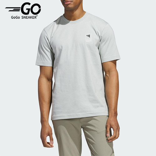 Adidas/阿迪达斯正品2025夏季款男士运动经典针织耐穿短袖JI9462
