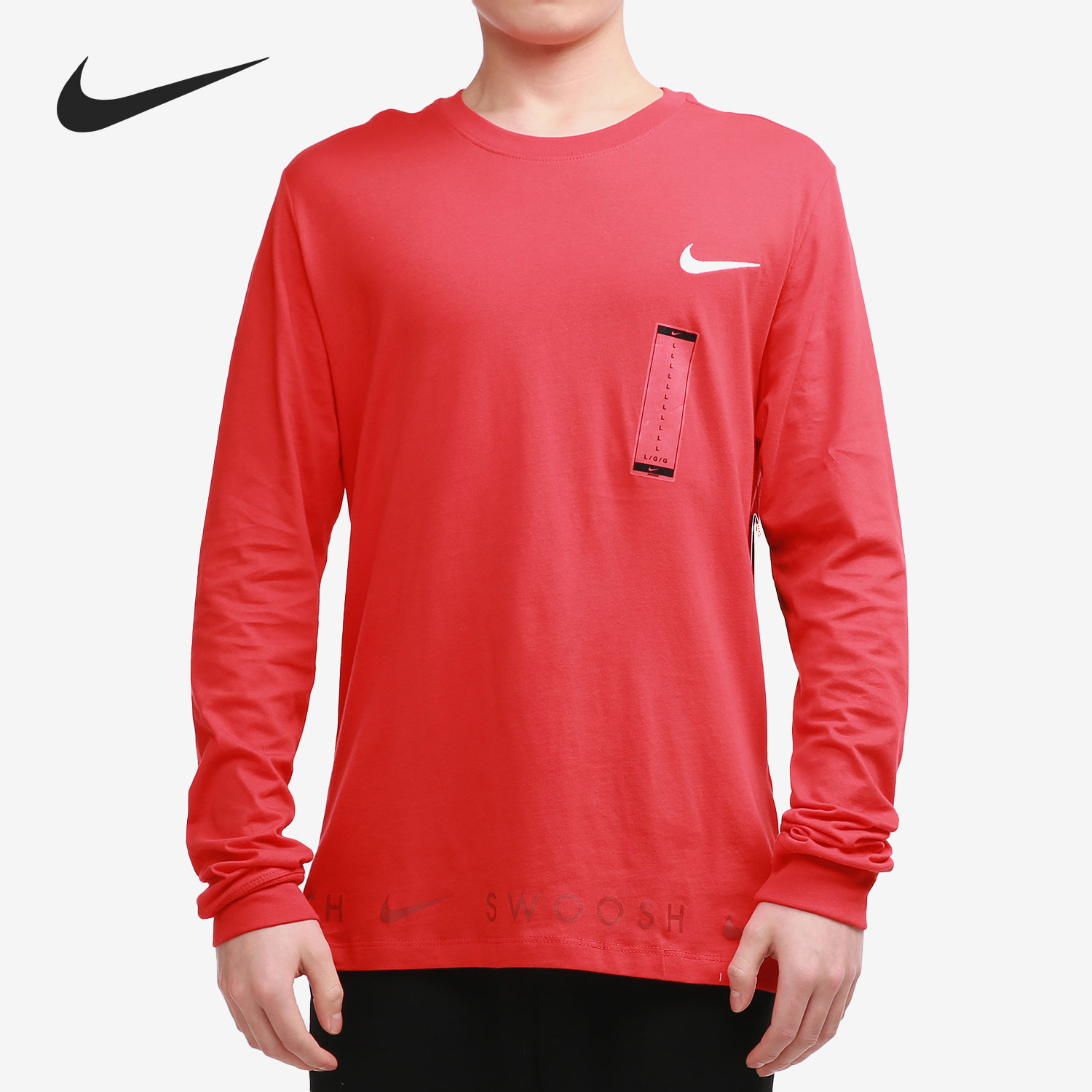 Nike/耐克官方正品 新款男子运动休闲时尚圆领长袖T恤 DA0336-657