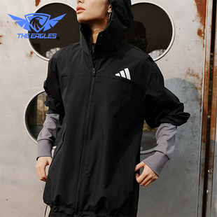 JACKET男女连帽拒水梭织外套KA9309 WOVEN Adidas 阿迪达斯正品