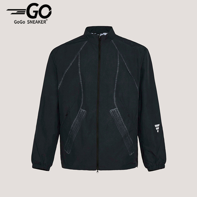 Adidas/阿迪达斯正品春季男士宽松运动经典梭织立领外套KU5308