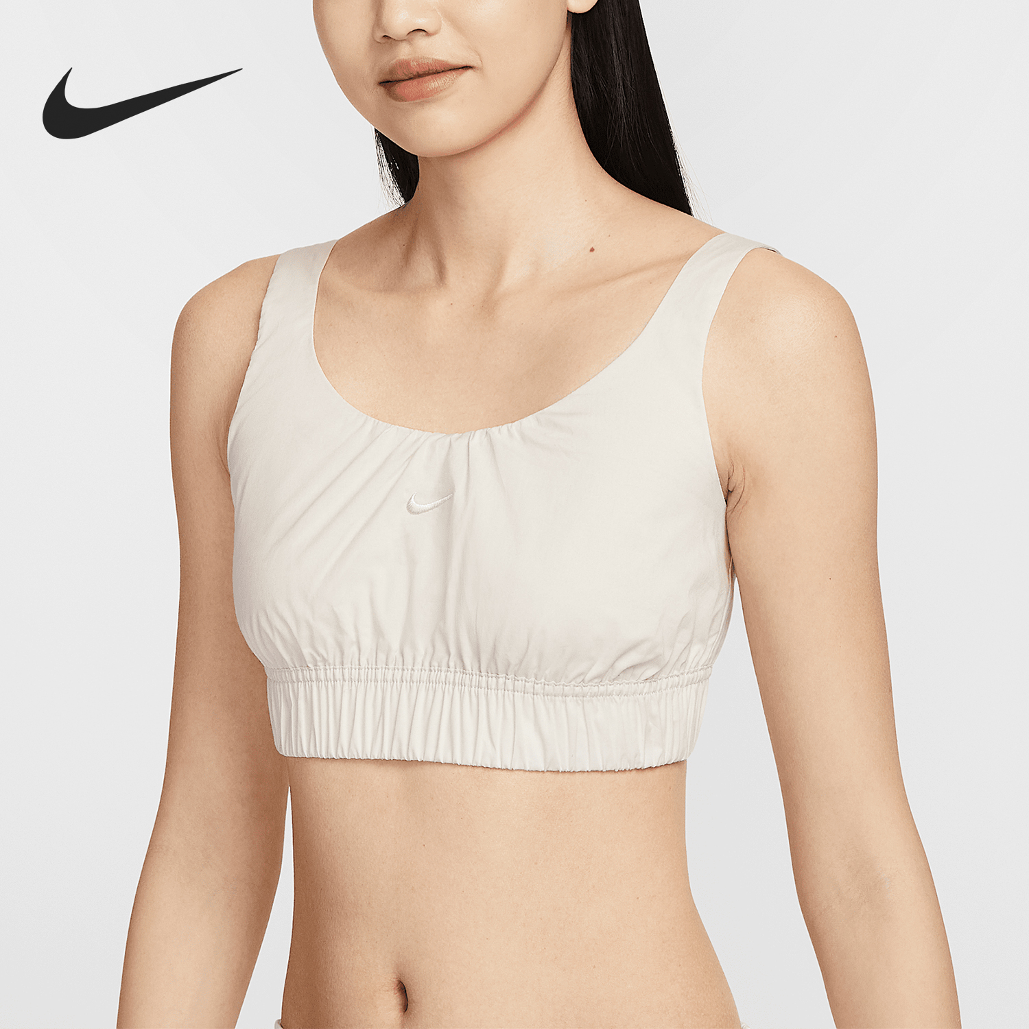 Nike/耐克官方正品夏季款女士吊带透气合身短款背心HM6974-104