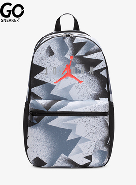 Nike/耐克正品JORDAN男女同款拉链潮流经典印花双肩包HF1791-014