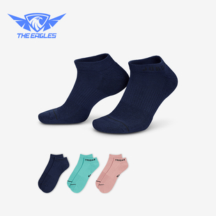 耐克正品 DX9656 新款 运动袜三双装 914 男女透气训练支撑经典 Nike