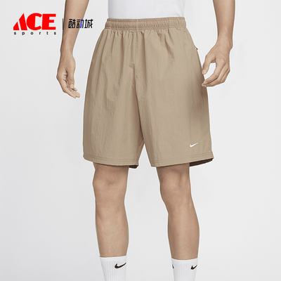 耐克男士宽松系带梭织运动短裤