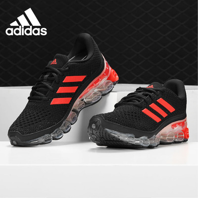 Adidas/阿迪达斯正品男女Microbounce低帮系带跑步鞋 EH0792