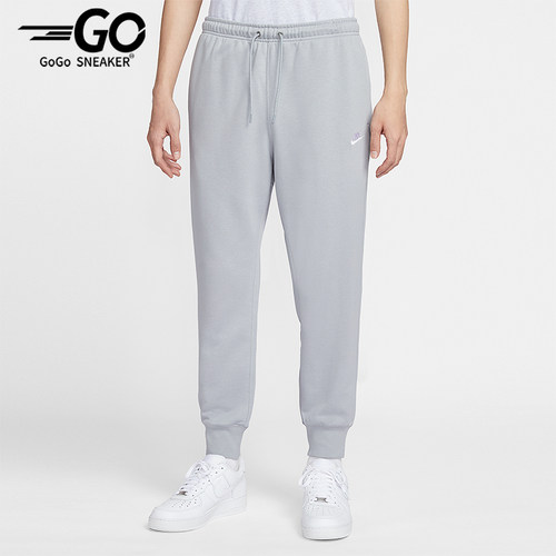 Nike/耐克正品2025秋季款男士日常束脚针织刺绣长裤FN3802-077