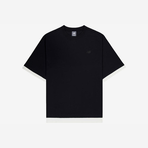 New Balance/NB正品夏季新款男子经典运动休闲短袖T恤AMT42314-BK