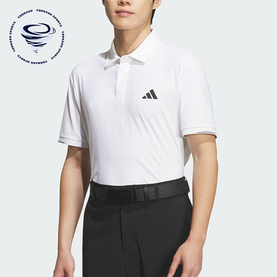 Adidas/阿迪达斯正品2026夏季男士日常时尚透气休闲Polo衫 JZ4314