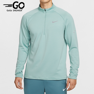 Nike/耐克正品2025冬季男士柔软加绒保暖运动长袖T恤HV2708-017