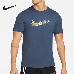 T恤DV1215 Nike 透气圆领男子运动休闲短袖 夏季 437 耐克正品
