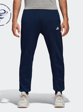 Adidas/阿迪达斯正品ESS T PNT FT男士运动针织束脚长裤B47213