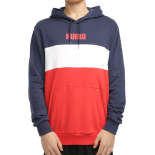 Puma/彪马秋冬季新款男子运动上衣套头衫连帽卫衣587155