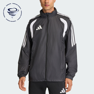 Adidas/阿迪达斯正品TIRO26L WB男士连帽梭织足球运动外套JY9733
