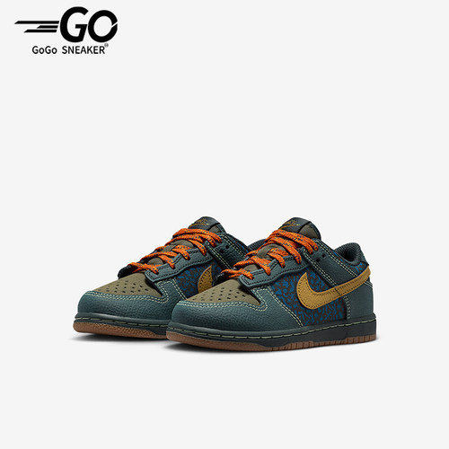 Nike/耐克正品Dunk Low小童运动系带耐磨潮流休闲板鞋IH4043-364