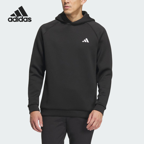 Adidas/阿迪达斯正品春秋男士连帽时尚经典印花长袖卫衣HY0971
