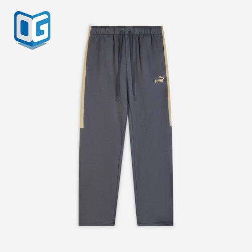 Puma/彪马正品2025 男士日常刺绣拼接运动针织耐穿长裤693550-44