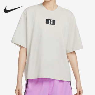 女子宽松透气篮球运动短袖 Nike 新款 当季 T恤FJ2701 耐克正品
