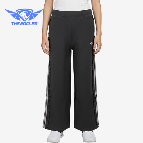 Adidas/阿迪达斯正品三叶草儿童阔腿裤休闲经典舒适运动鞋KX7604