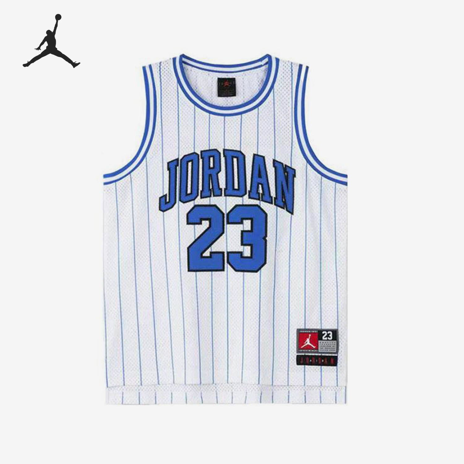 Nike/耐克正品JORDAN大童透气网眼篮球运动背心FV3168-101