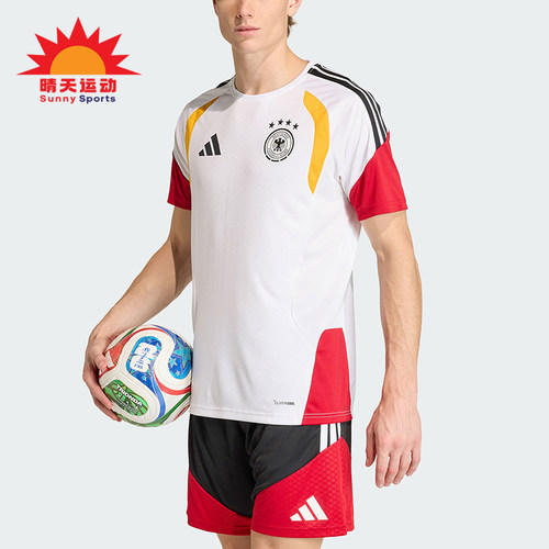 Adidas/阿迪达斯正品2026年男士修身圆领经典运动短袖T恤KB4440