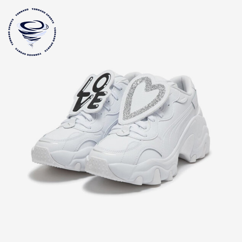 Puma/彪马正品PULSAR WEDGE女士厚底休闲简约老爹鞋398676-01