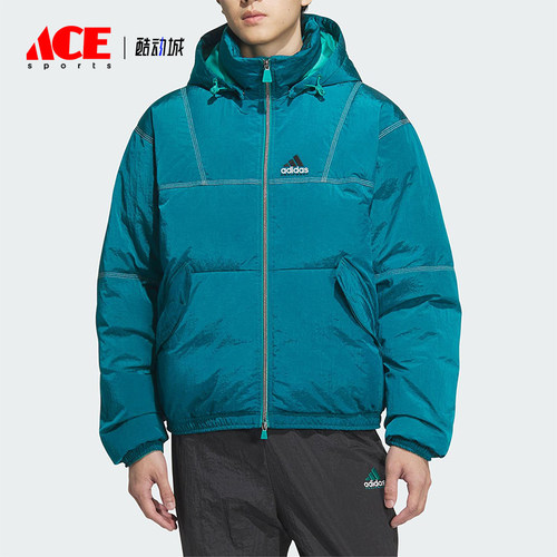 Adidas/阿迪达斯正品EQT DOWN JACKET男士经典保暖羽绒服KA7980