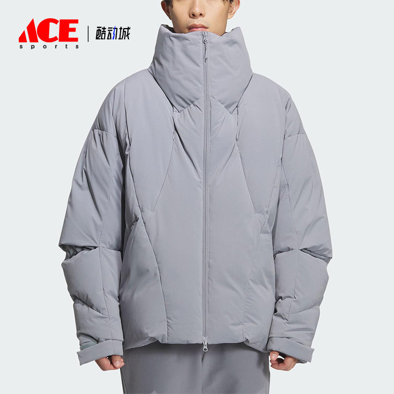 Adidas/阿迪达斯正品冬季男士运动保暖时尚潮流宽松羽绒服KC2591