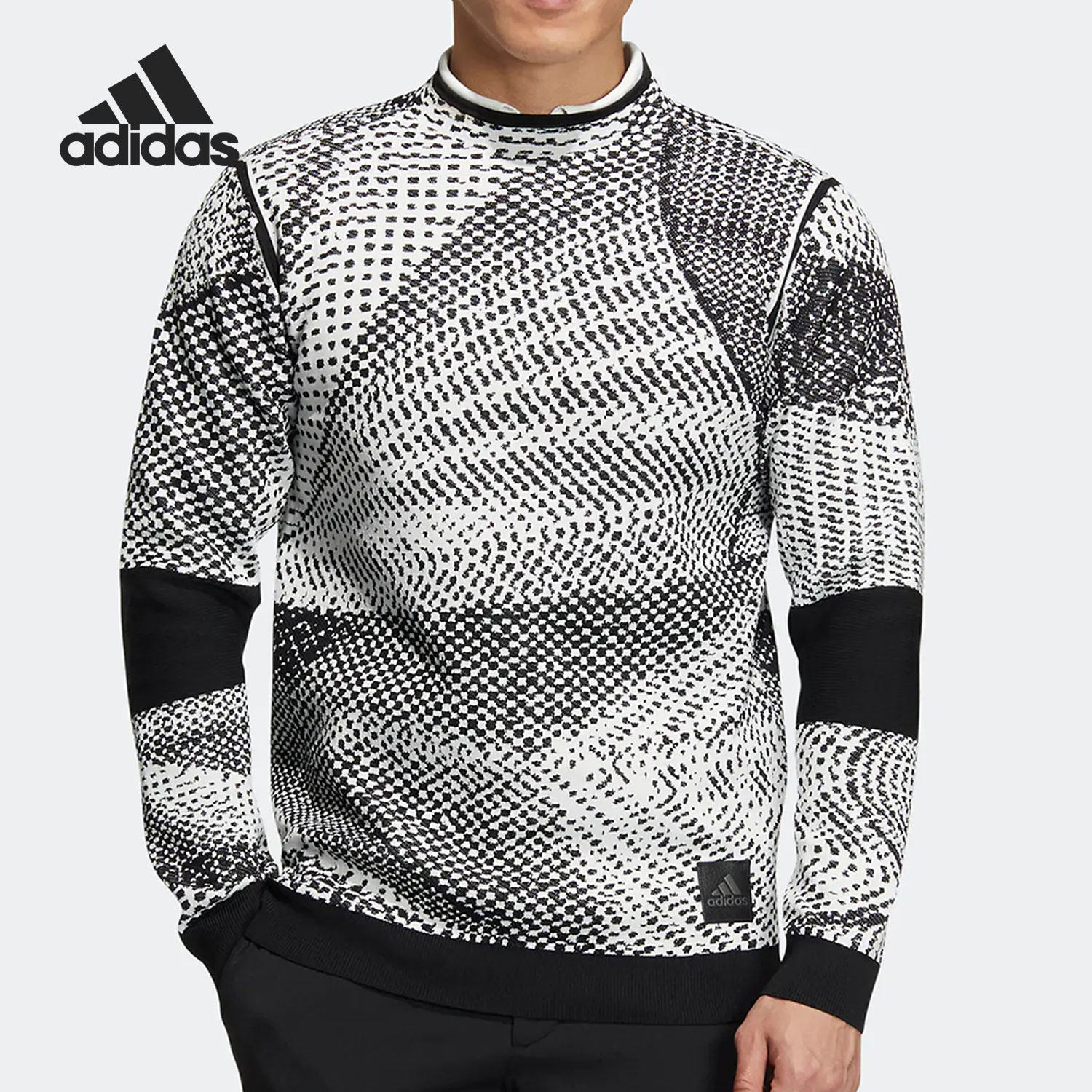 Adidas/阿迪达斯正品秋季新款男子运动休闲套头卫衣HM7625