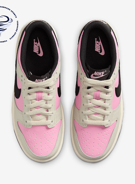 Nike/耐克正品Dunk Low GS女子大童运动复古系带板鞋FB9109-601