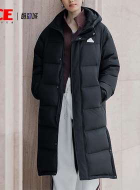Adidas/阿迪达斯正品V LONG DOWN UG男女长款保暖羽绒服KF6741