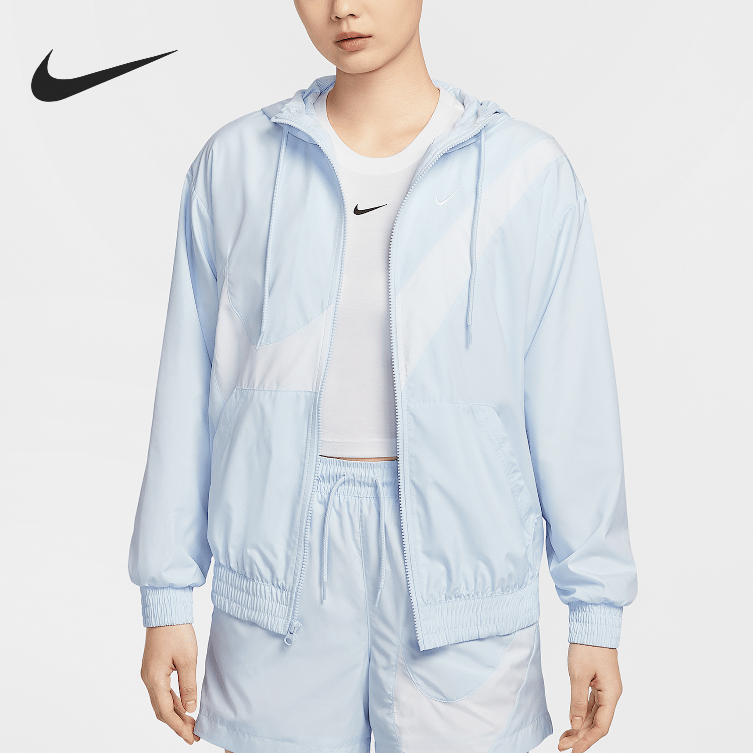 Nike/耐克官方正品Sportswear女士连帽耐穿户外外套HM8972-423