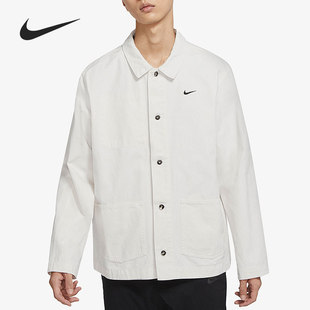 耐克正品 DQ5185 LIFE新款 外搭衬衫 030 男子运动休闲开衫 Nike