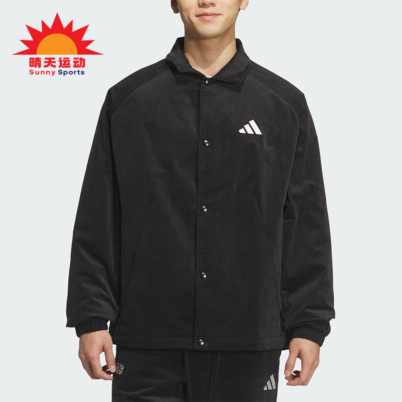 Adidas/阿迪达斯正品GFX JACKET男士运动翻领宽松休闲外套KR0217