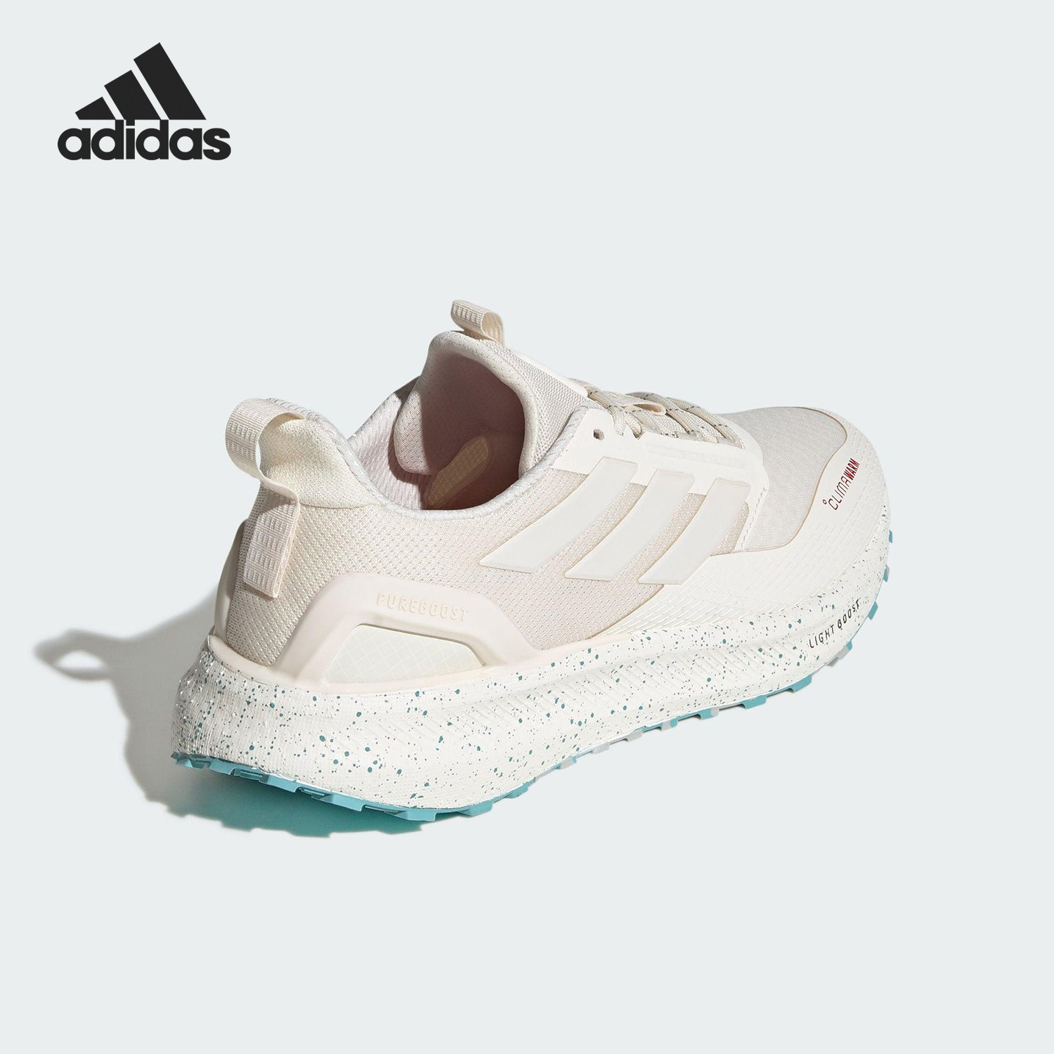 Adidas/阿迪达斯正品PUREBOOST 5男女网眼系带跑步鞋JR2576