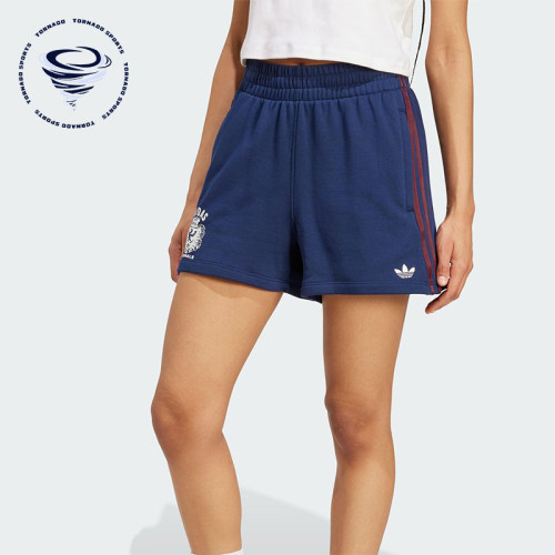Adidas/阿迪达斯正品三叶草女士复古宽松经典运动训练短裤JW6065