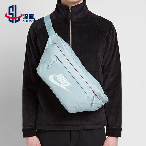 Nike/耐克正品HipPack新款男女海蓝色休闲经典舒适腰包BA5751-363