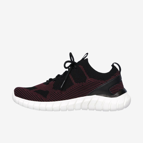 Skechers斯凯奇正品Overhaul男低帮舒适日常出行跑步鞋52820-BKBU