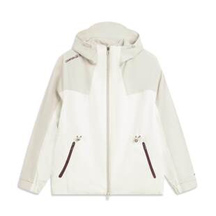 李宁正品2025新款女子三合一保暖防泼水户外连帽运动风衣AWBV090