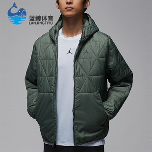 休闲运动连帽保暖梭织棉服FZ3163 JORDAN男士 351 耐克正品 Nike