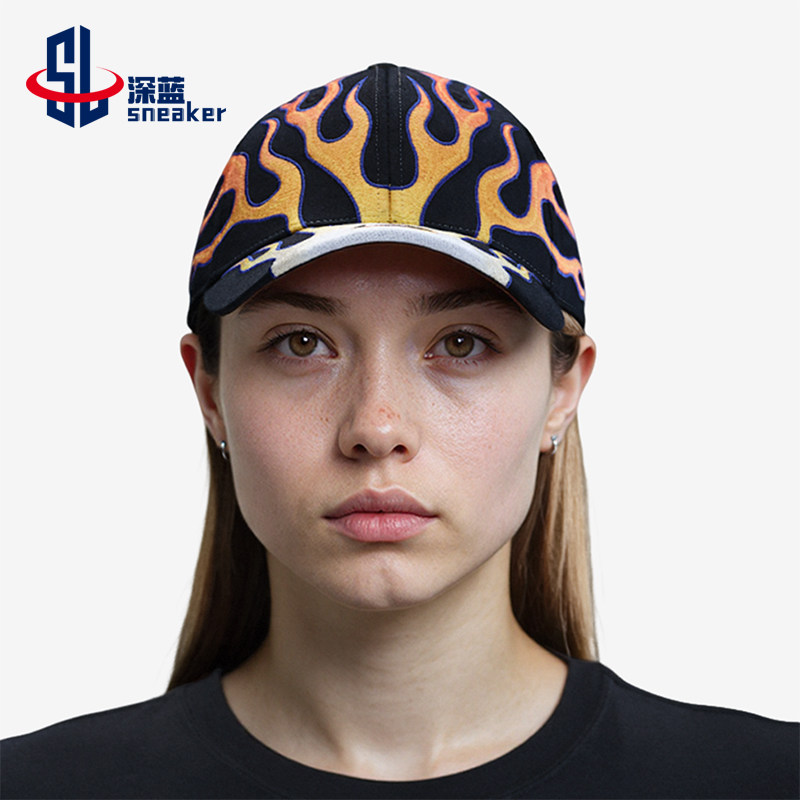 Nike/耐克正品Club OG Flame新款男女火焰图案棒球帽HV6642-010