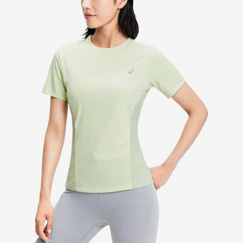Asics/亚瑟士正品夏季新款女子跑步训练健身短袖T恤2012D247-300