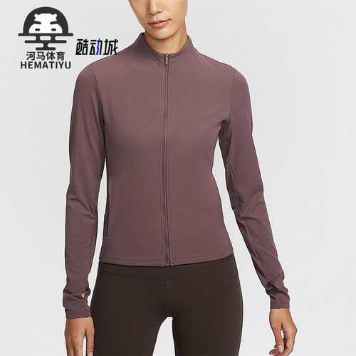 Nike/耐克正品2025女士立领透气印花经典运动休闲外套II3928-502